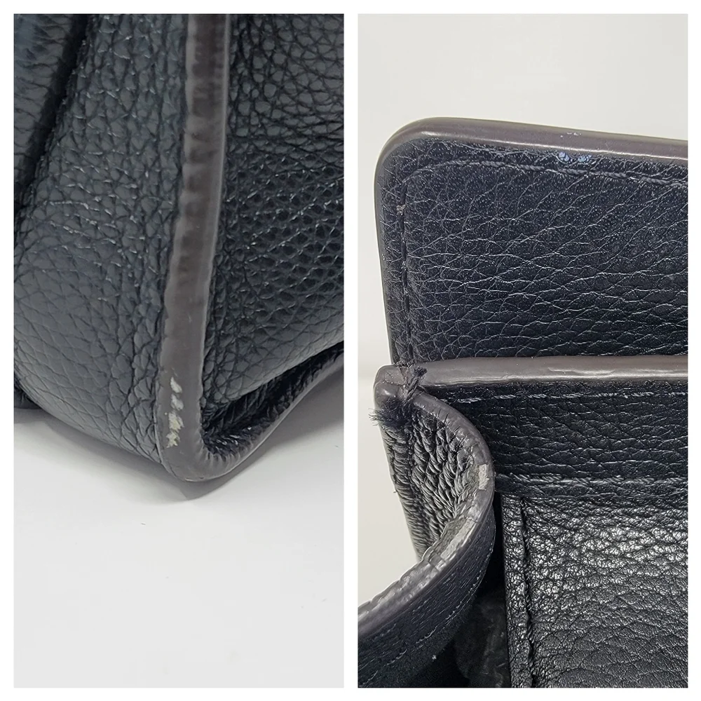 CELINE Micro Luggage Satchel Leather Calfskin Bag - Picture 7 of 11